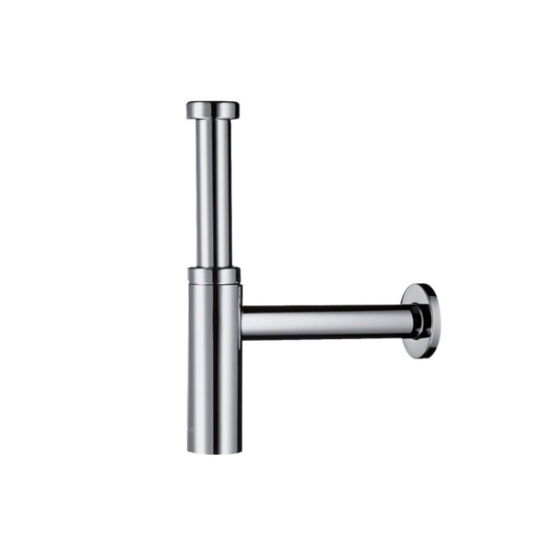 Сифон, Hansgrohe Flowstar S для раковины бутылочный 1/4" цвет-полированное золото 52105990