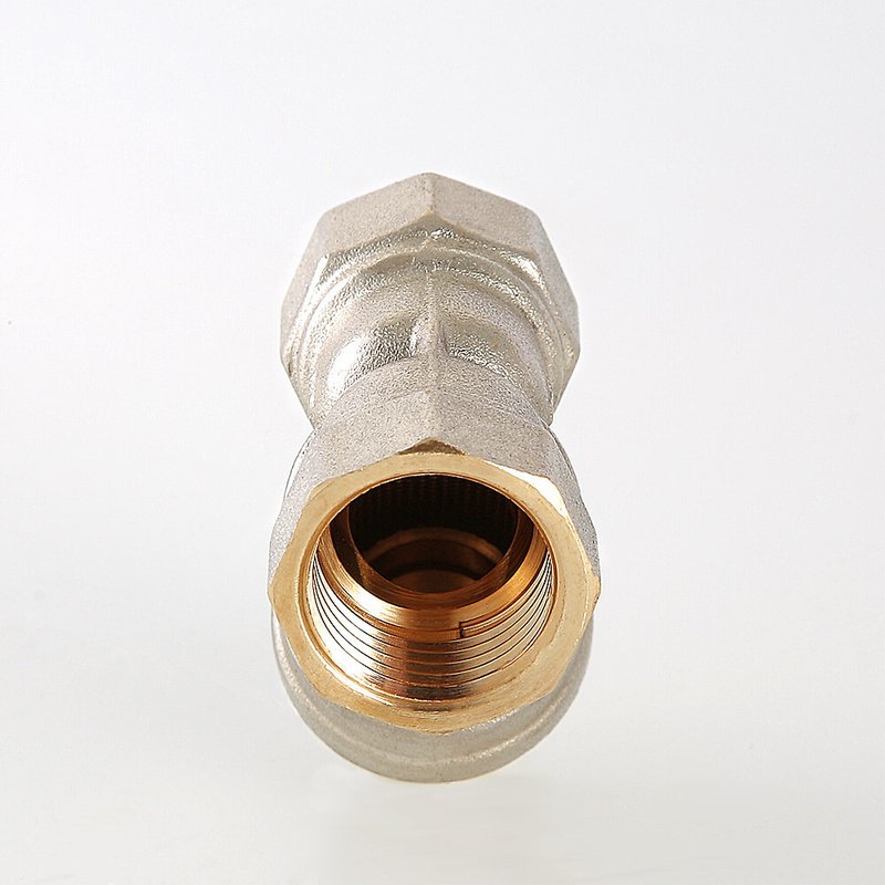 Фильтр косой Ду-15 (1/2") Внутр Хром Valtec