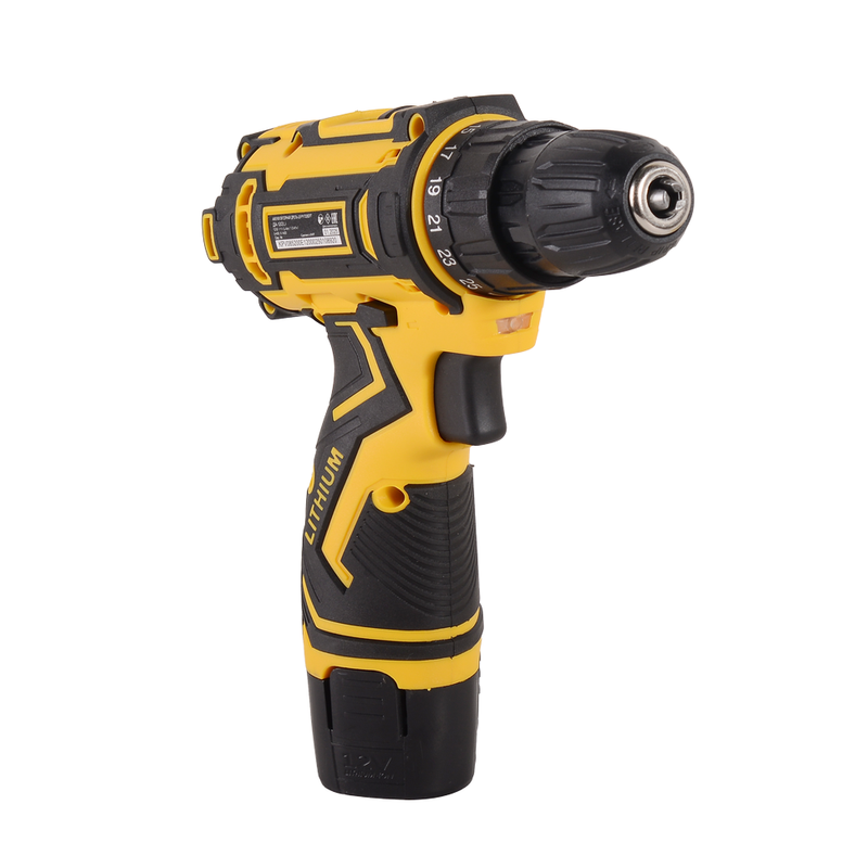 Дрель-шуруповерт аккумуляторная Eurolux ДА-12/2Li 72/14/38