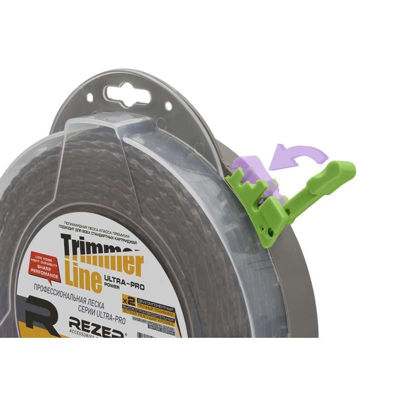 Триммерная леска REZER ULTRA-PRO «Hurricane» 03.007.00169