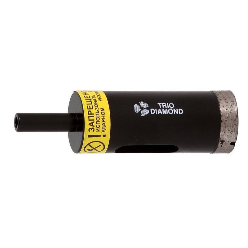 Коронка алмазная по керамограниту 35 мм Серебряная пайка Trio-Diamond GCB773