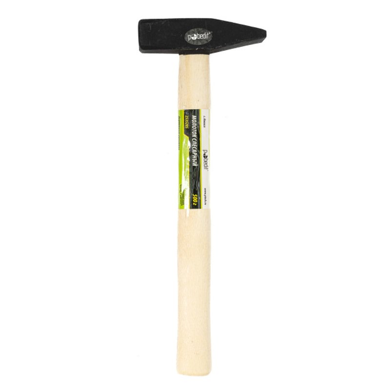 Молоток слесарный 500 г, деревянная рукоятка, Pobedit Pobedit 2535205