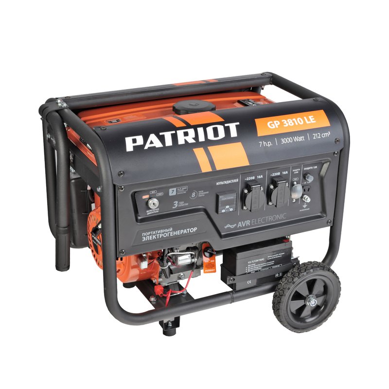 Генератор бензиновый Patriot GP 3810 LE 474101550
