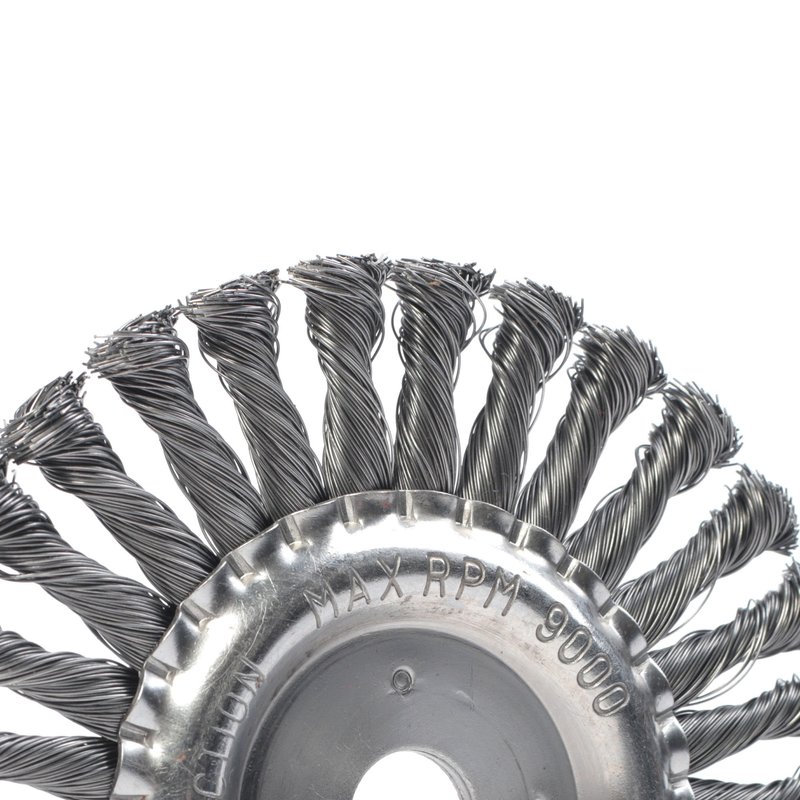 Щетка круглая витая (180х22.23 мм) 813010013