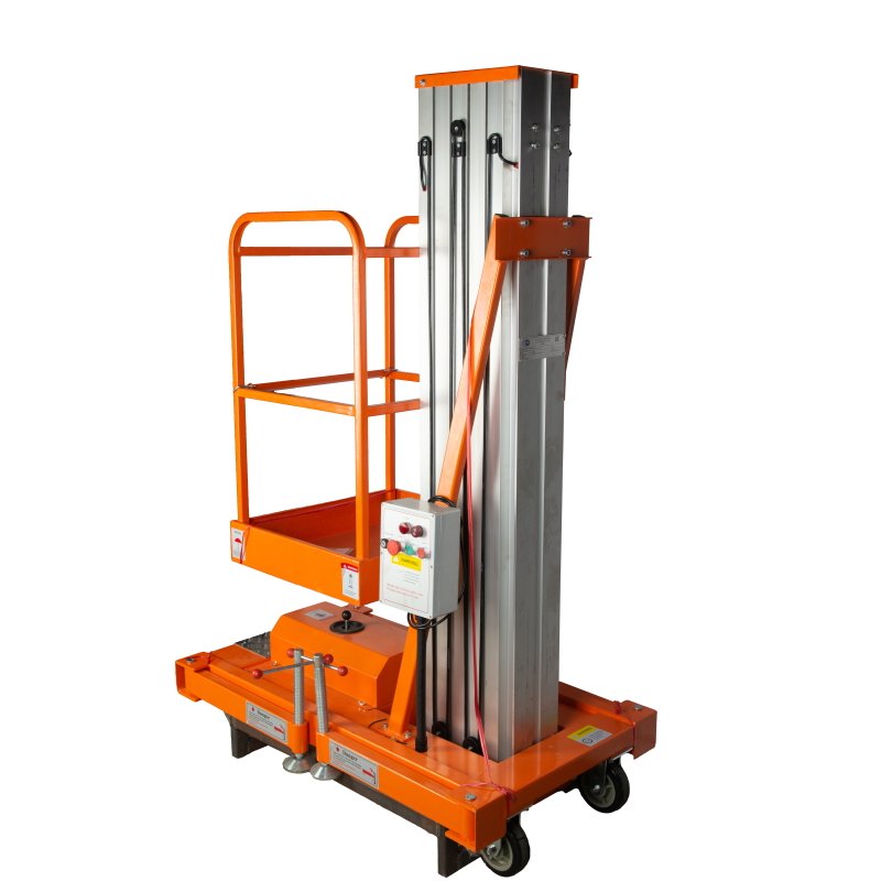 Подъемник мачтовый телескопический 125 кг 6 м TOR GTWY6-100 AC 220V 1-мачтовый (от сети) (G) 1015913