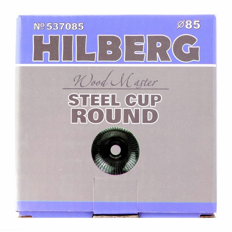 Чашка шлифовальная Hilberg Wood Master круглая 85 (537085)