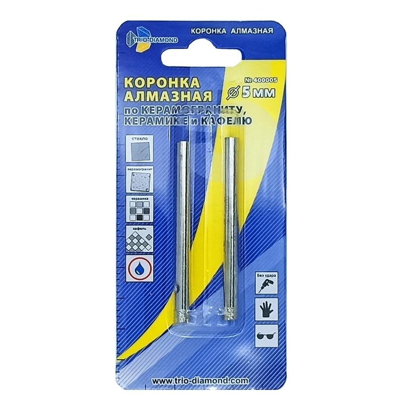 Алмазная коронка Trio-Diamond по плитке 5 мм (400005)
