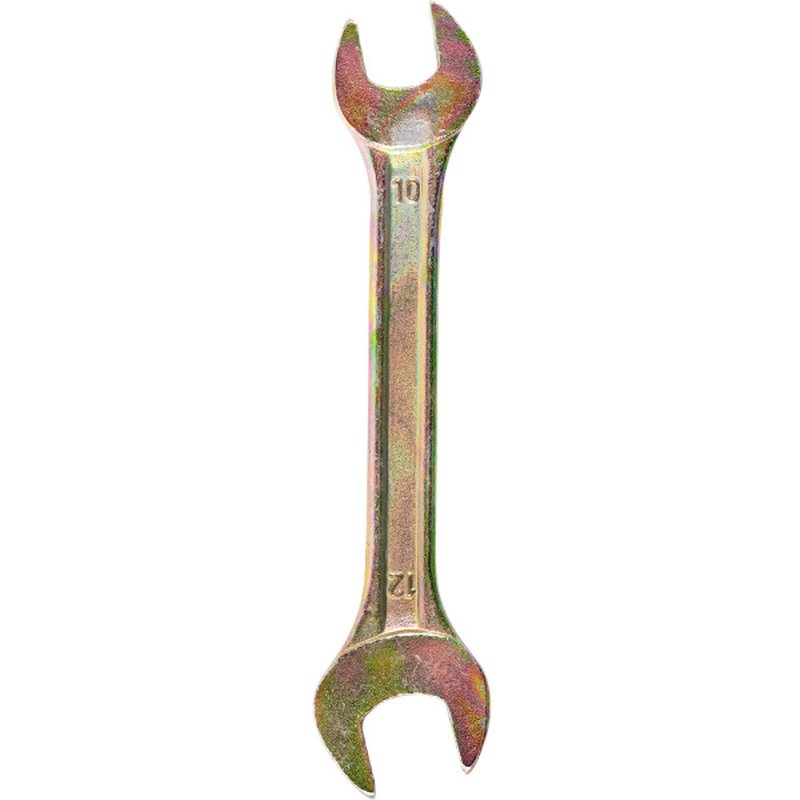 Ключ рожковый,CS,оцинкованный,10х12 мм Политех Инструмент Инструмент 2721107