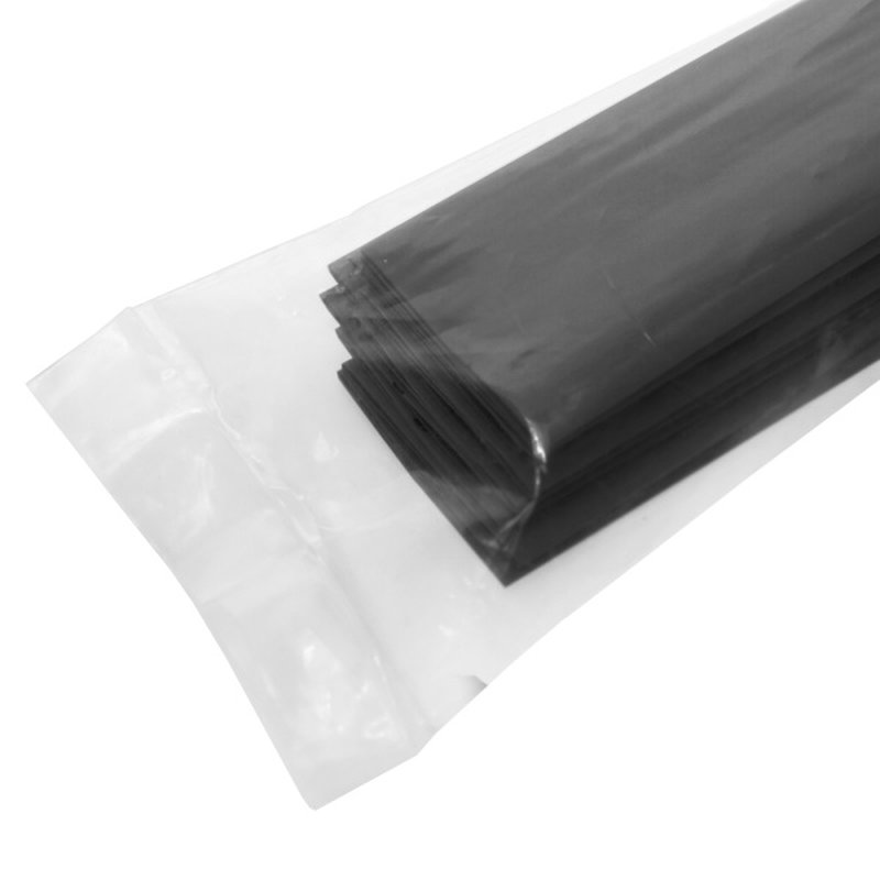 Термоусаживаемая трубка 50:25 черная 1м  Jilion 9536422