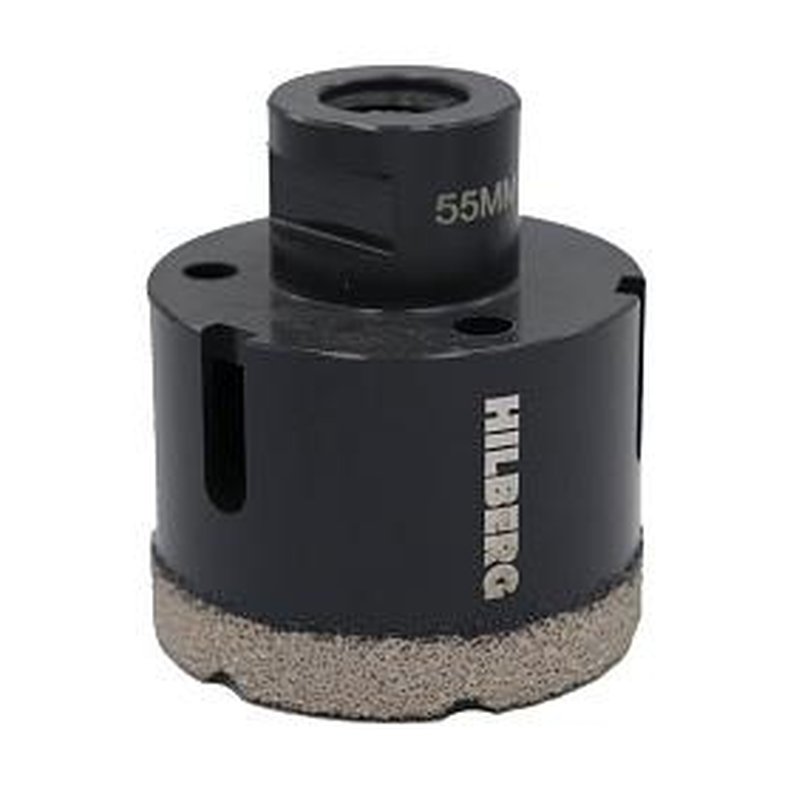 Коронка алмазная 55 мм Hilberg Super Hard M14 Hilberg HH655