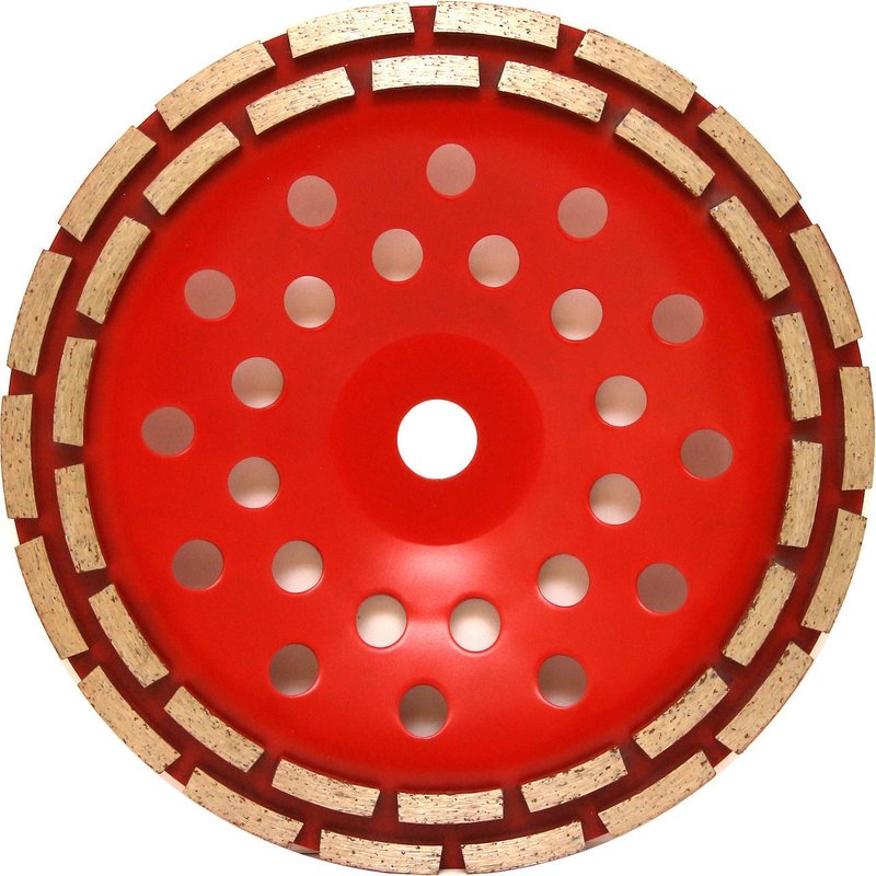 Чашка алмазная 230 Сегментная двухрядная Trio-Diamond TCW257