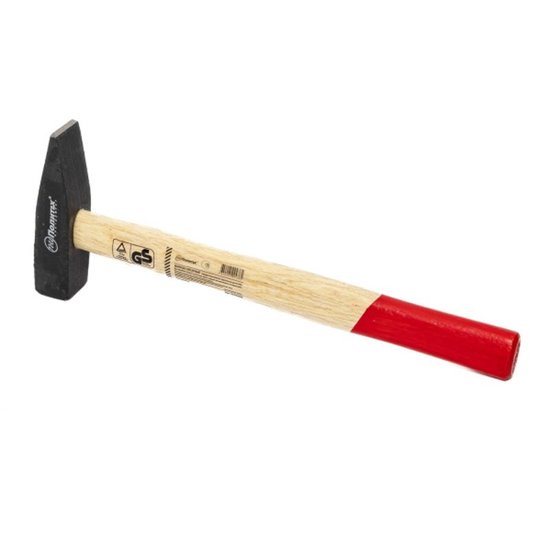 Молоток слесарный 600 г, квадратный боек, деревянная рукоятка, Политех Политех Инструмент Инструмент 2535060