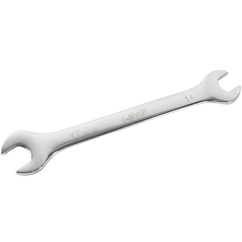 Ключ рожковый,Cr-V,зеркальная полировка,14х17 мм Pobedit 2721518