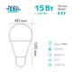 Лампа светодиодная A60_15W_E27_3000K A60 15Вт E27 3000K Jilion 9513019