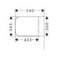 Сиденье для унитаза, , EluPura Original S, шг 365*540, цвет-белый Hansgrohe 60126450
