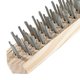Щетка металлическая 4-рядная, деревянный корпус, Политех Политех Инструмент Инструмент 2120004