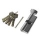 Цилиндр. механизм, ключ-защелка,цвет:серебро,90 мм Pobedit Pobedit 8126091