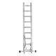 Лестница алюминиевая ВИХРЬ ЛА 3х9 73/5/1/16