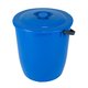 Ведро Guppy 15 л с крышкой "Крепыш", синее Россия 9101135