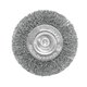Щётка-крацовка Плоская со шпилькой 75 мм, стальная витая проволока, Pobedit Pobedit 2122307