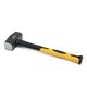 Кувалда 1500 г, обрезиненная рукоятка, 70% фиберглас, Pobedit Pobedit 2530615