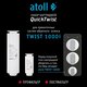 Набор картриджей для TWIST 1000i (префильтр, постфильтр) Atoll ATECRT488