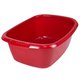 Таз овальный 24 л. красный Guppy 9101031