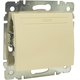 Выключатель одноклавишный промежуточный С/У. бежевый Jilion 9533133