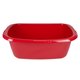 Таз овальный 24 л. красный Guppy 9101031
