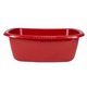 Таз овальный 32 л. красный Guppy 9101041
