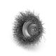 Щётка-крацовка Чашка со шпилькой 75 мм, стальная витая проволока, Pobedit Pobedit 2123175
