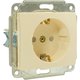Розетка 1 гнездо (с/з, с/ш) С/У. бежевый Jilion 9533165