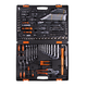 Набор инструментов, 1/2", 1/4", CrV, в кейсе 142 предм Вихрь 73/6/7/13