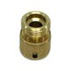 Соединитель латунный, внешняя резьба 3/4 быстросъёмный Polyagro 7577105