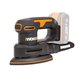 Аккумуляторная дельто-шлифовальная машина WORX WX822.9 20В