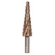 Сверло ступенчатое по металлу Hilberg HSS-Cobalt P6M5 4-12 мм (ST0412)