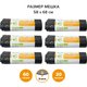 Мешок для мусора 60л*20шт/рул, 8мкм, 58*68см Guppy 9060060