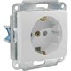Розетка 1 гнездо (с/з, с/ш) С/У. белый Jilion 9533164