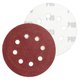 Круг абразивный д/липучки ПЕРФО, 8 отв. Р80,125мм Политех Инструмент Инструмент 2005308