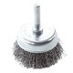 Щётка-крацовка Чашка со шпилькой 50 мм, стальная витая проволока, Pobedit Pobedit 2123150