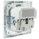 Розетка 1 гнездо (с/з) с USB, С/У. белый Jilion 9533166