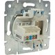 Интернет розетка RJ45 С/У. бежевый Jilion 9533193