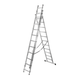 Лестница алюминиевая ВИХРЬ ЛА 3х12 73/5/1/19