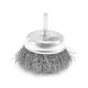 Щётка-крацовка Чашка со шпилькой 75 мм, стальная витая проволока, Pobedit Pobedit 2123175