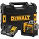 Самовыравнивающийся линейный ЗЕЛЕНЫЙ лазерный уровень DEWALT DCE089D1G
