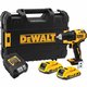 Дрель-шуруповерт бесщеточный DEWALT DCD708D2T 18В 65Нм DCD708D2T-QW