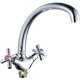 Смеситель для кухни РМС SL138-273F двуручковый Хром
