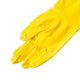 Перчатки хоз. прочный латекс с х/б напыл, удлин манжета, разм.M Guppy 7000162
