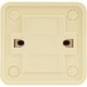 Выключатель одноклавишный с подсветкой О/У. бежевый Jilion 9533405