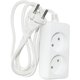 Удлинитель U-2g-5m-c с 2 евророзетками (б/з) 5м, SIMPLE POWER  Jilion 9534023